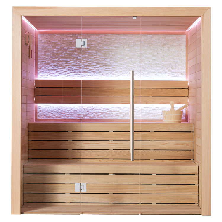 Finse Sauna | Red cedar | 180x150 | 9kW TheWall Bi-O | R6159O7 galerijafbeelding 3