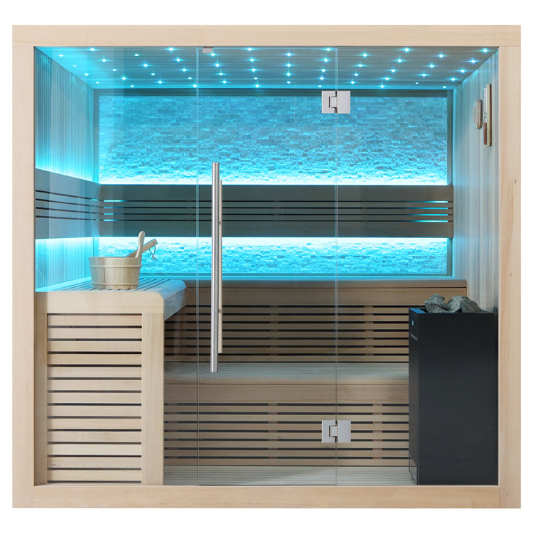 Finse Sauna | Hemlock | 220x200 | 9kW EOS BiO-Cubo | O6657N galerijafbeelding 2