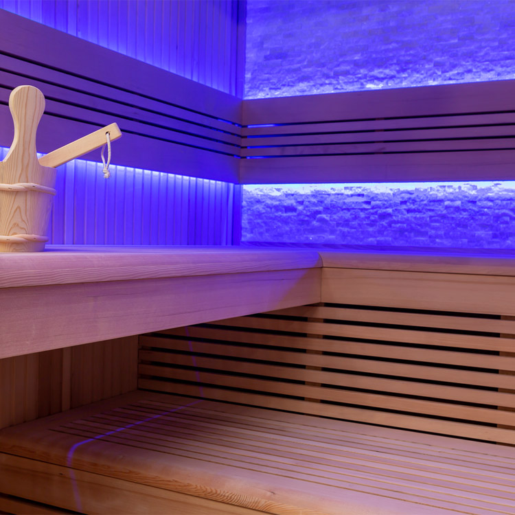 Finse Sauna | Hemlock | 220x200 | 9kW EOS BiO-Cubo | O6657N galerijafbeelding 3
