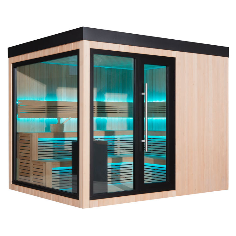 Finse Sauna | Hemlock | 300x235 | 12kW EOS BiO-Cubo | HAXABJA11 galerijafbeelding 1