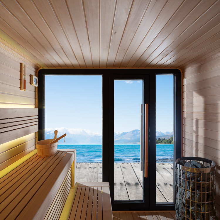 Finse Sauna | Hemlock | 250x250 | 9kW EOS Cubo | HAXABJA22 galerijafbeelding 2