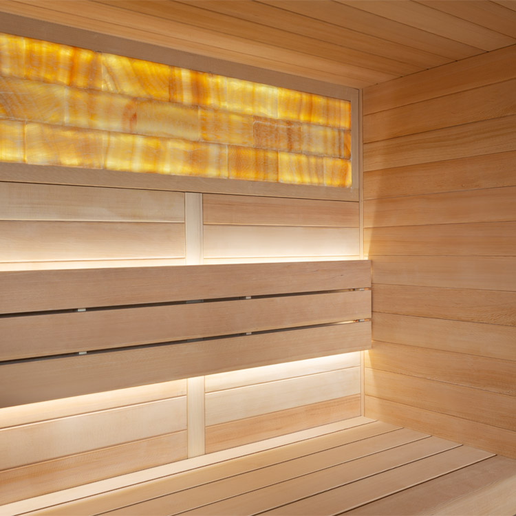 Finse Sauna | Hemlock | 220x200 | 9kW Cilindro | R6177N galerijafbeelding 3
