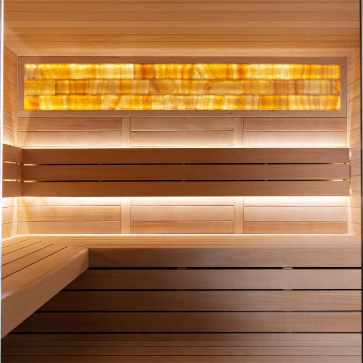 Finse Sauna | Hemlock | 220x200 | 9kW Cilindro | R6177N galerijafbeelding 14