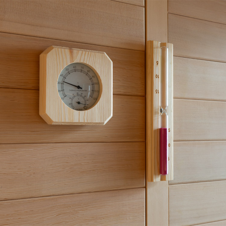 Finse Sauna | Hemlock | 220x200 | 9kW Cilindro | R6177N galerijafbeelding 19