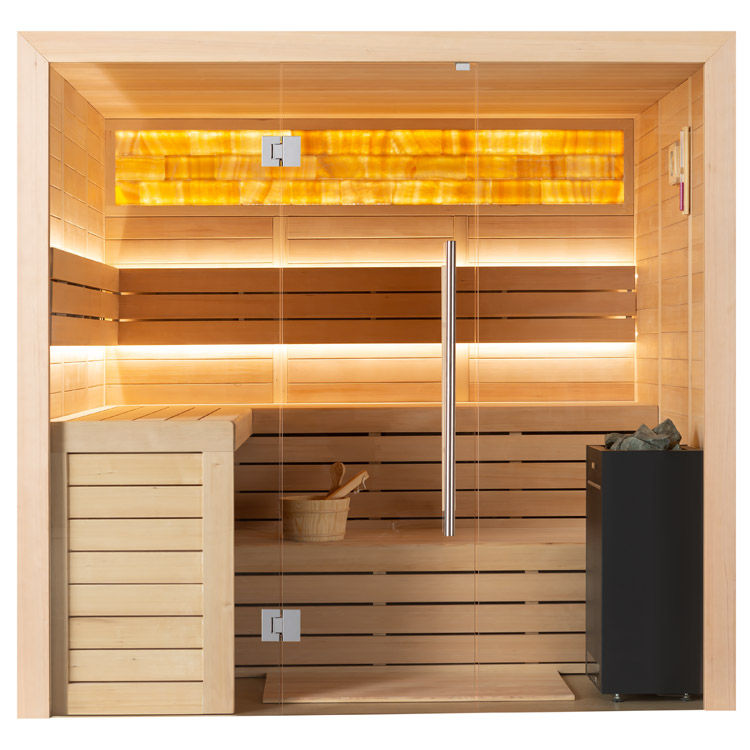 Finse Sauna | Hemlock | 200x170 | 9kW Virta | R6177O1 galerijafbeelding 10