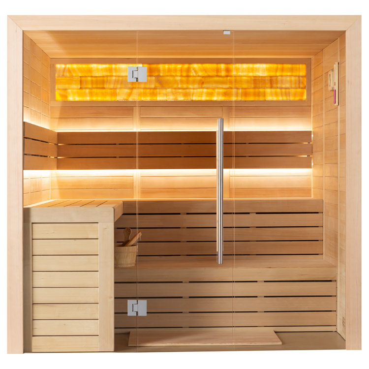 Hoofdafbeelding: Finse Sauna | Hemlock | 200x170 | Zonder saunakachel | R6177O2