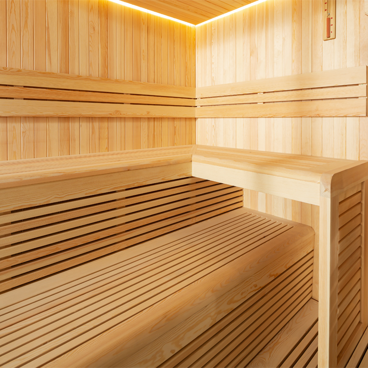 Finse Sauna | Dennen | 220x220 | Zonder saunakachel | R6351N2 galerijafbeelding 14
