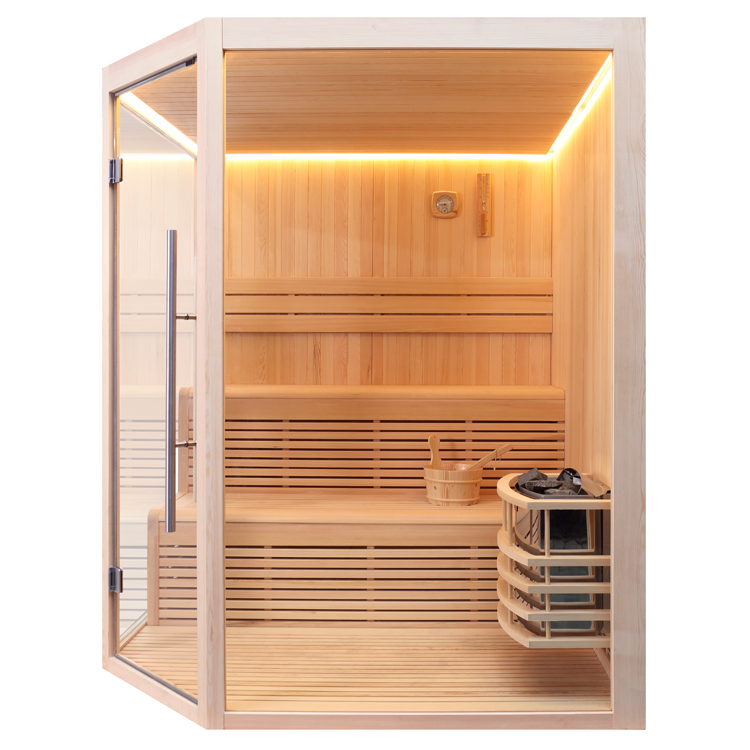 Finse Sauna | Dennen | 180x180 | 8kW Vega | R6356N1 galerijafbeelding 9
