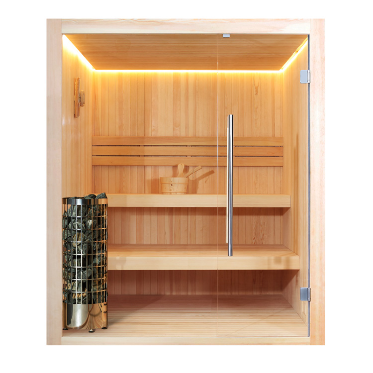 Finse Sauna | Dennen | 180x180 | 9kW Cilindro | R6358 galerijafbeelding 8