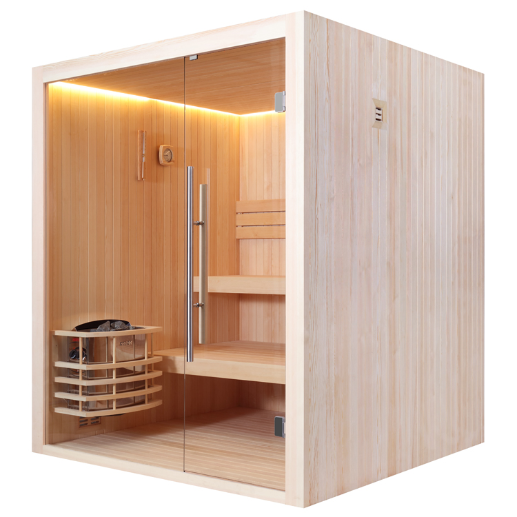 Finse Sauna | Dennen | 180x180 | 9kW Cilindro | R6358 galerijafbeelding 9