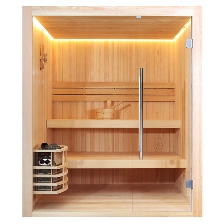 Finse Sauna | Dennen | 180x180 | Zonder saunakachel | R6359