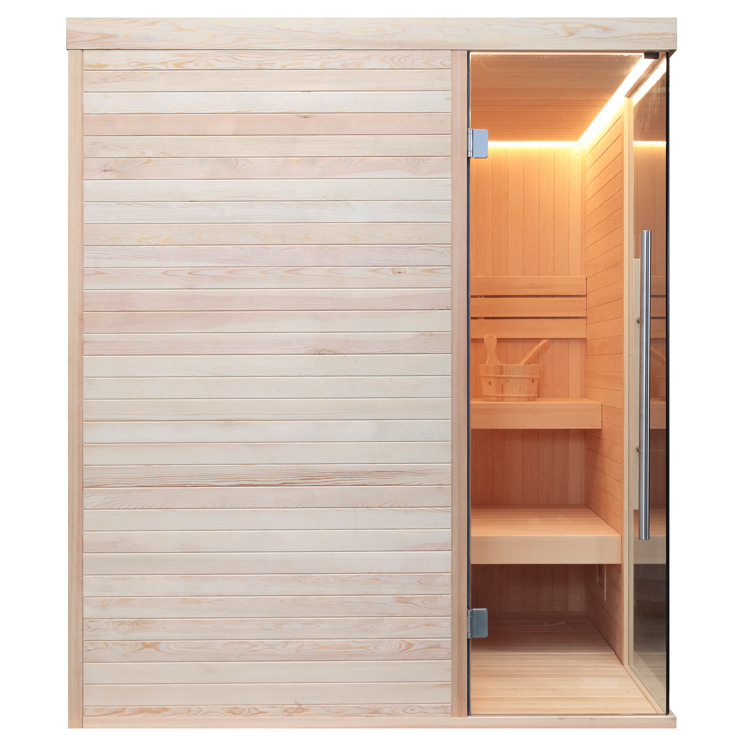 Finse Sauna | Dennen | 180x180 | Zonder saunakachel | R6351
