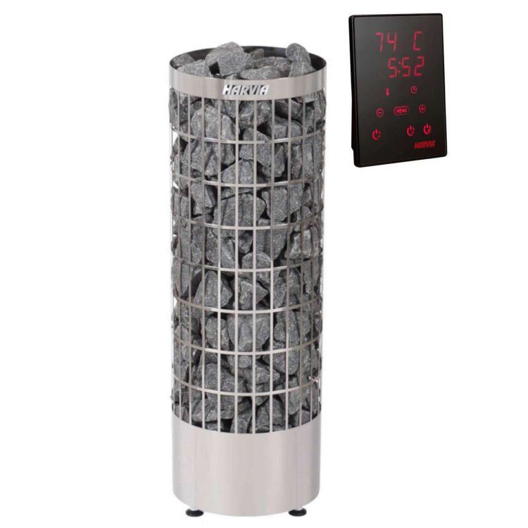 Finse Sauna | Dennen | 160x160 | 6.8kW Cilindro | R6366O1 galerijafbeelding 8