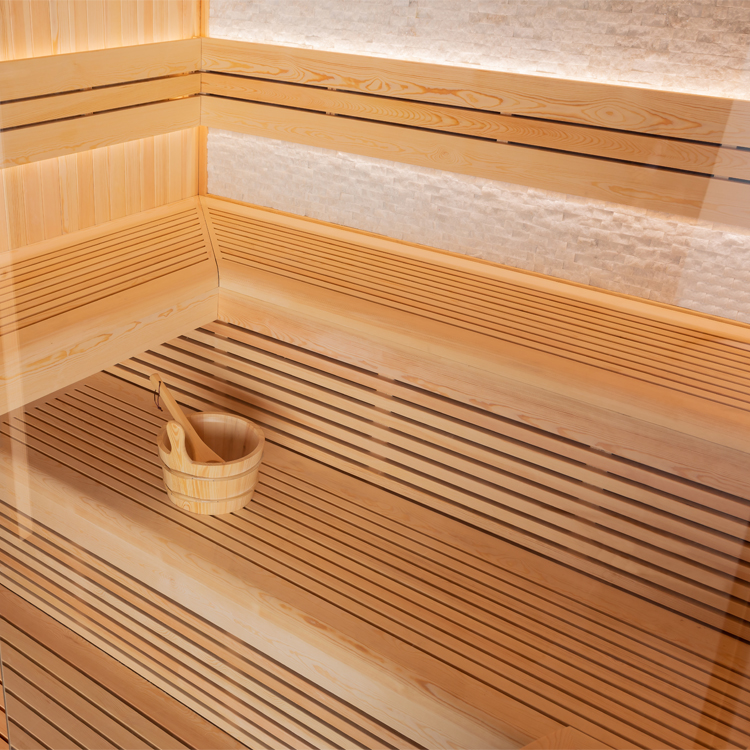 Finse Sauna | Dennen | 220x200 | 9kW Cilindro | R6367N galerijafbeelding 17