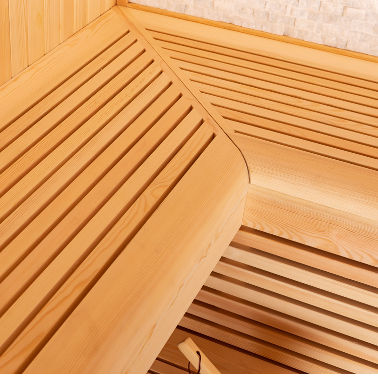 Finse Sauna | Dennen | 200x180 | Zonder saunakachel | R6367O2 galerijafbeelding 15