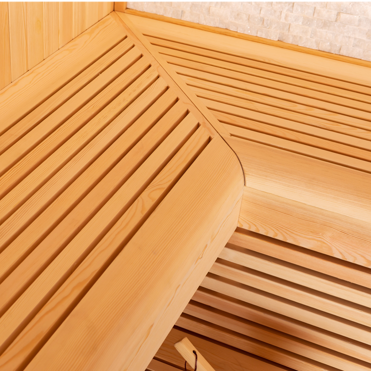 Finse Sauna | Dennen | 180x160 | 9kW Cilindro | R6367P1 galerijafbeelding 16