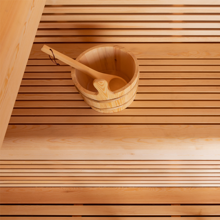 Finse Sauna | Dennen | 180x120 | 6.8kW Cilindro | R6368N galerijafbeelding 4