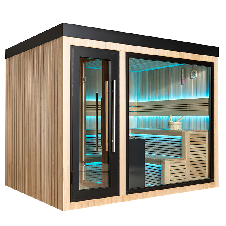 Finse Sauna | Hemlock | 300x235 | 12kW EOS BiO-Cubo | HAXABJA30 galerijafbeelding 1