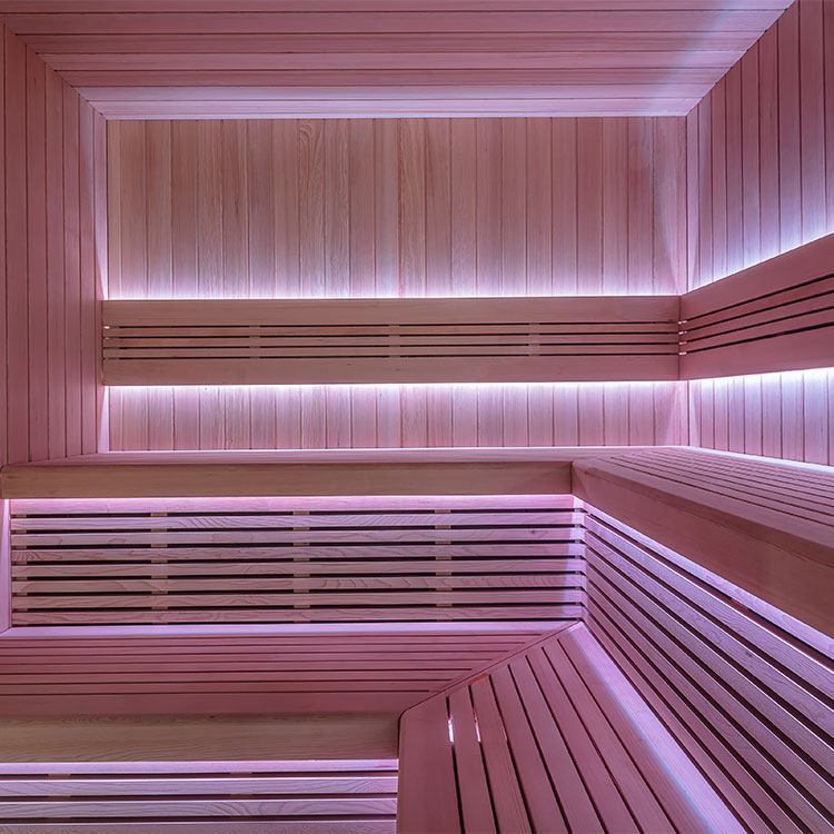 Finse Sauna | Hemlock | 235x235 | 9kW EOS Cubo | HAXABJA32 galerijafbeelding 7