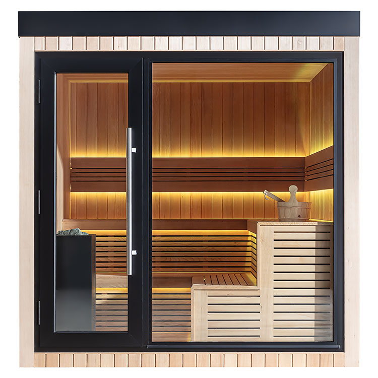 Finse Sauna | Hemlock | 235x235 | 9kW EOS Cubo | HAXABJA32 galerijafbeelding 11