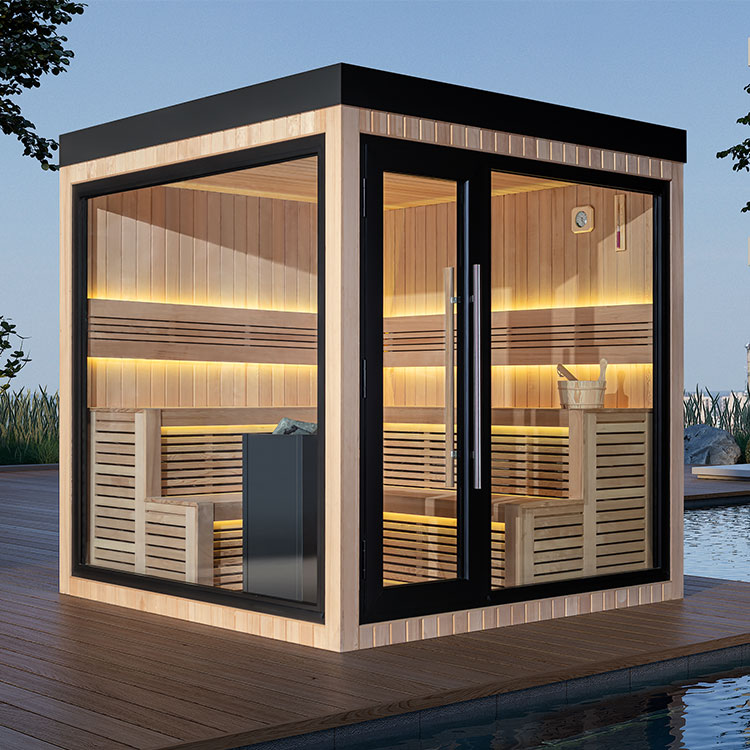 Finse Sauna | Hemlock | 235x235 | 9kW EOS Cubo | HAXABJA33 galerijafbeelding 10
