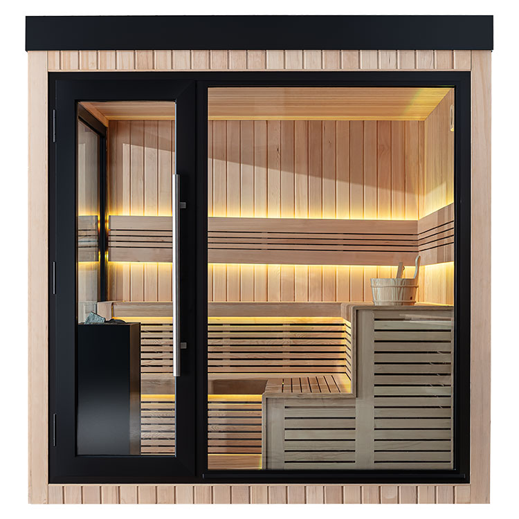 Finse Sauna | Hemlock | 235x235 | 9kW EOS Cubo | HAXABJA33 galerijafbeelding 13