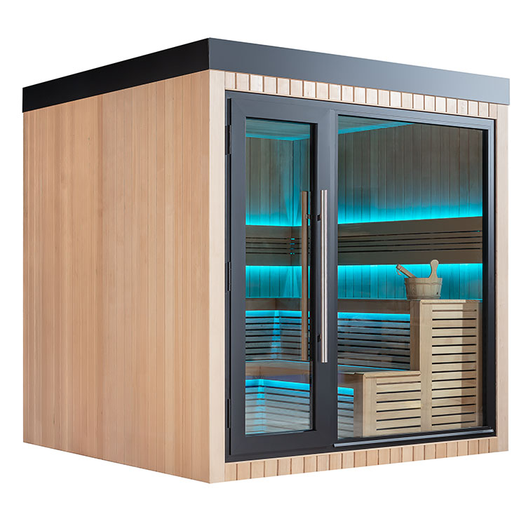 Finse Sauna | Hemlock | 235x235 | 9kW EOS BiO-Cubo | HAXABJA35 galerijafbeelding 10