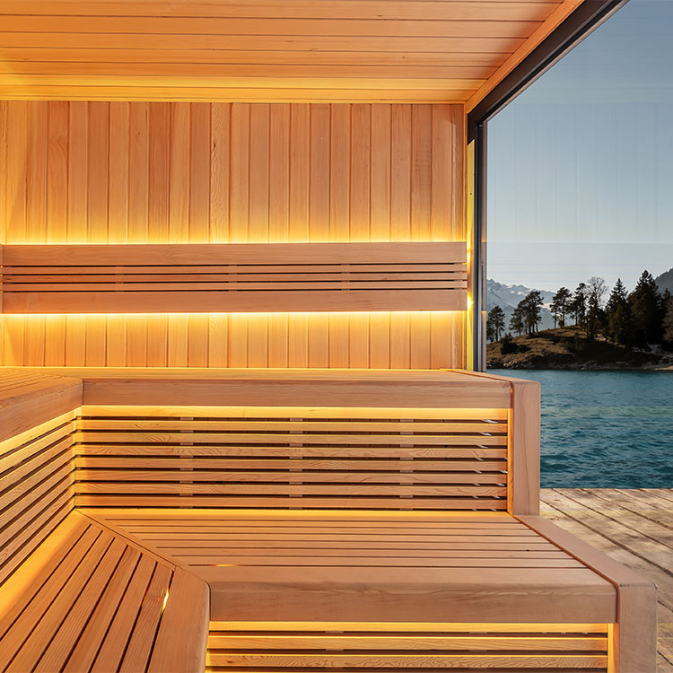 Finse Sauna | Hemlock | 235x235 | 9kW EOS Cubo | HAXABJA41 galerijafbeelding 15