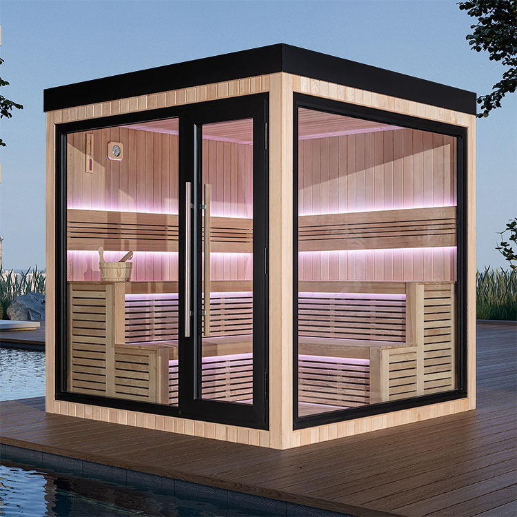 Hoofdafbeelding: Finse Sauna | Hemlock | 235x235 | | HAXABJA42