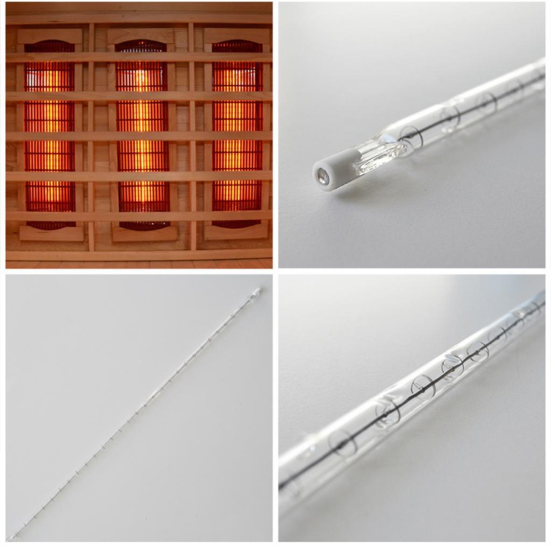 2-pack | Infrarood lamp | Full Spectrum | 535mm