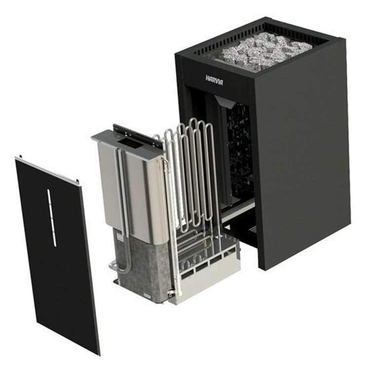 Harvia Saunaoven EOS BiO-Cubo 9kW 41x81x41 cm (1) galerijafbeelding 2