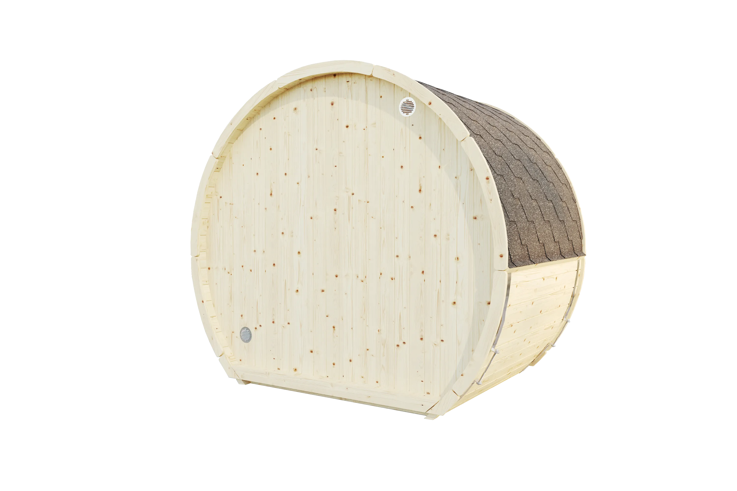 Sauna Barrel Susi | Vurenhout | 265x230x160 | Zonder saunakachel | FH615JJgx galerijafbeelding 3