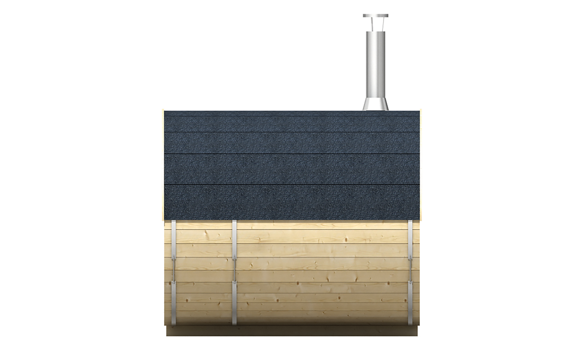 Sauna Barrel Ovalis | Vurenhout | 405x216x230 | Zonder saunakachel | 8505746 galerijafbeelding 5