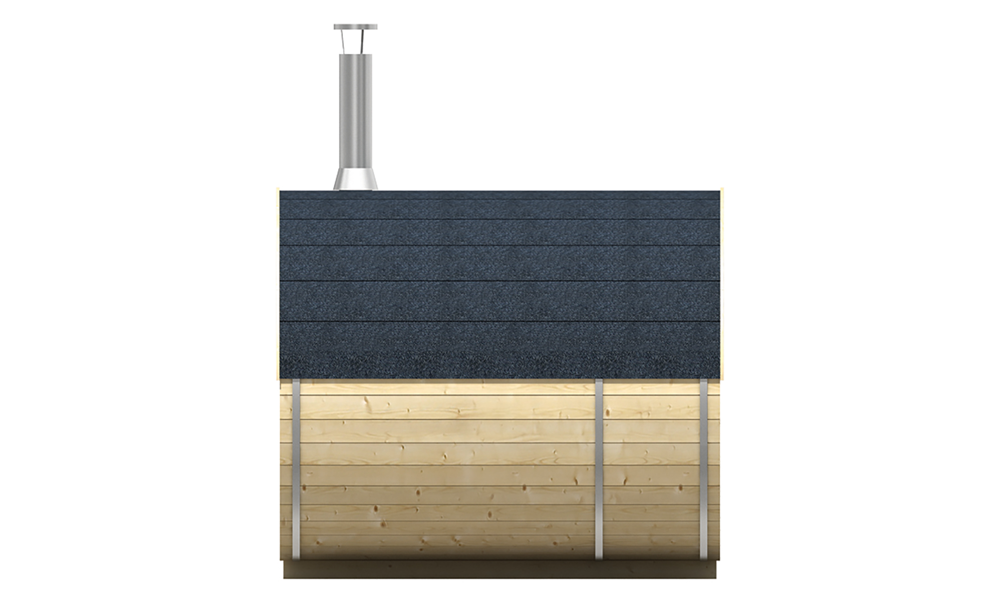 Sauna Barrel Ovalis | Vurenhout | 405x216x230 | Zonder saunakachel | 8505746 galerijafbeelding 6