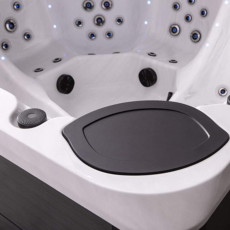 Hot tub / Jacuzzi Inner Stillness 212x212 | Grijs | VA-357 galerijafbeelding 7