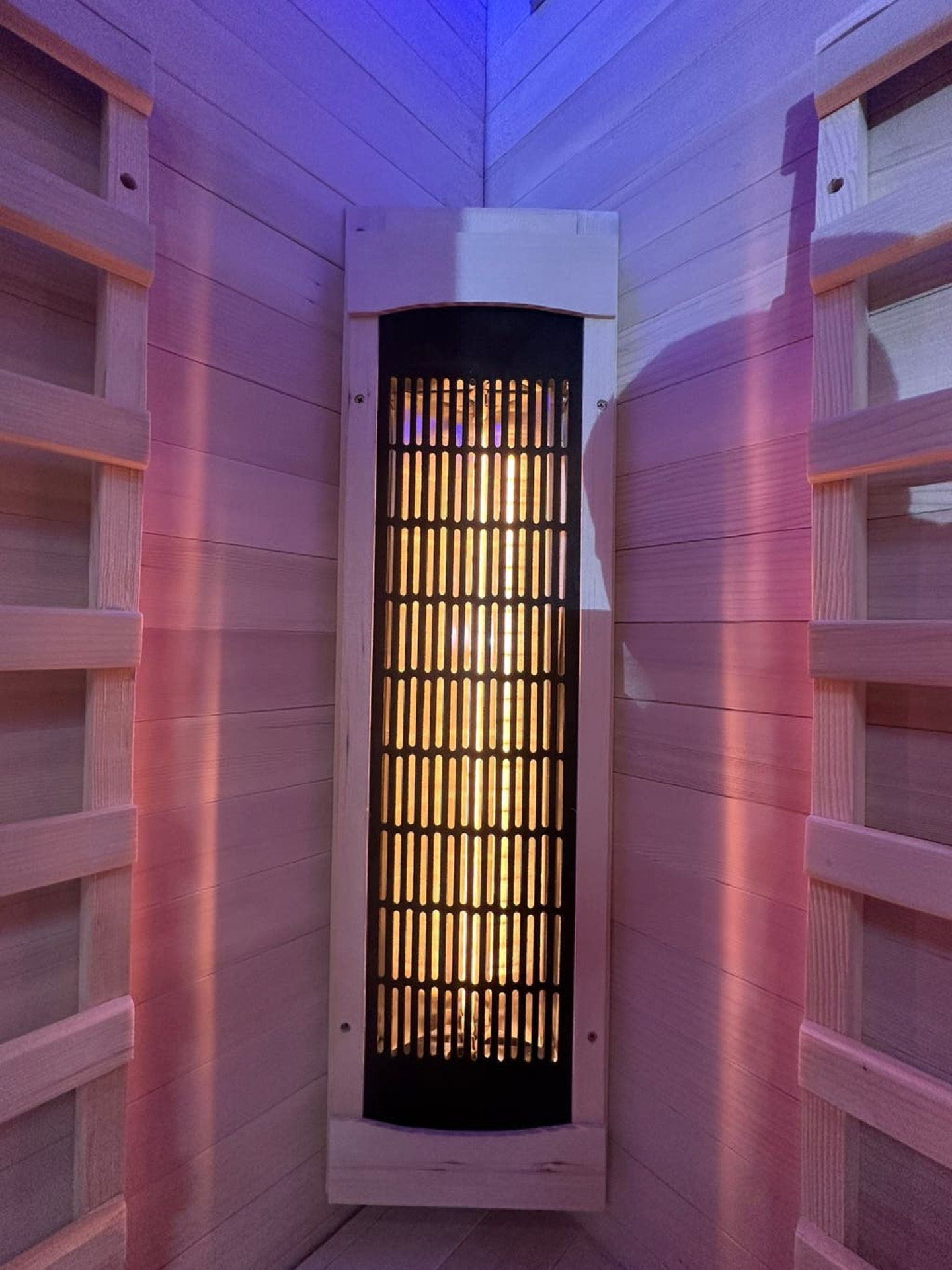 Combi Sauna | Full Spectrum | Hemlock | 150x150 | 3.5kW Vega | ECUF0 galerijafbeelding 5