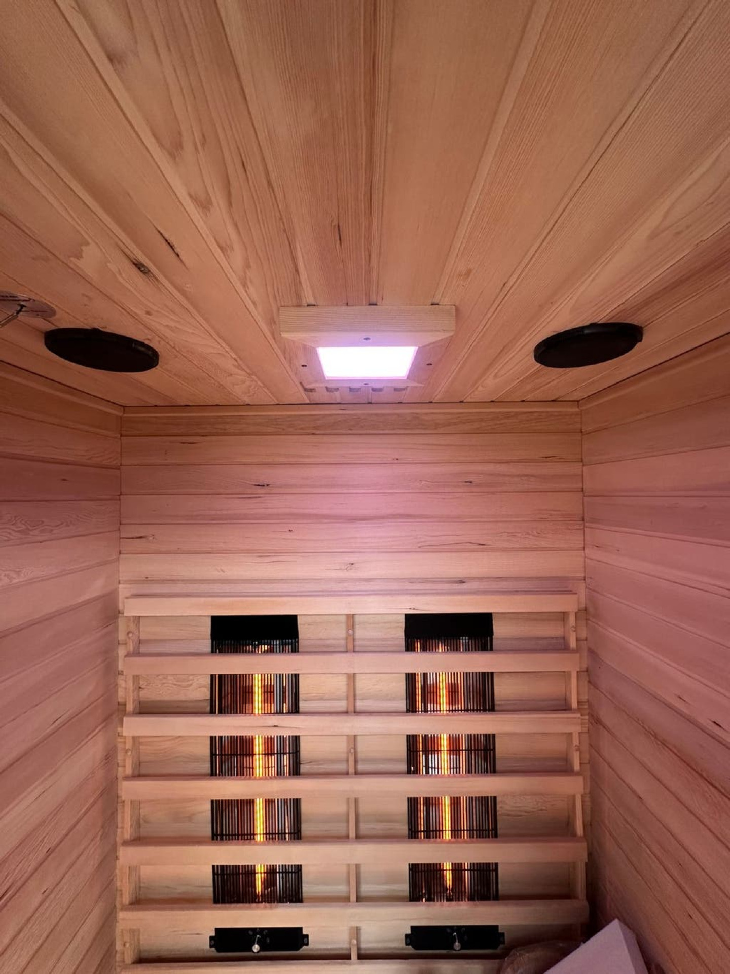 Combi Sauna | Full Spectrum | Hemlock | 120x100 | 3.5kW Vega | PWMHK galerijafbeelding 6