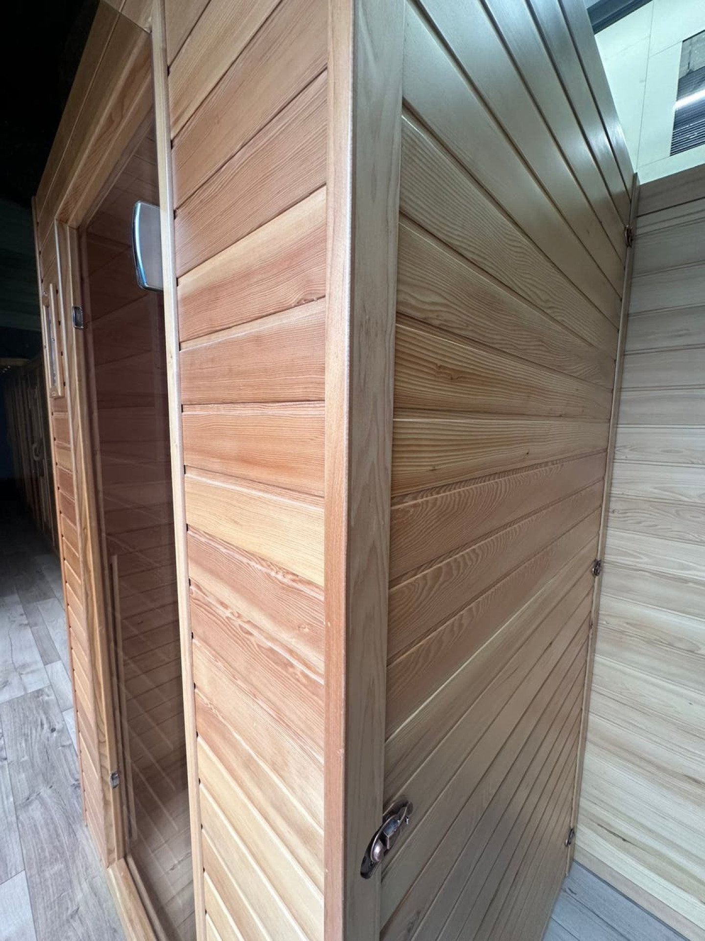 Combi Sauna | Full Spectrum | Hemlock | 120x100 | 3.5kW Vega | PWMHK galerijafbeelding 9