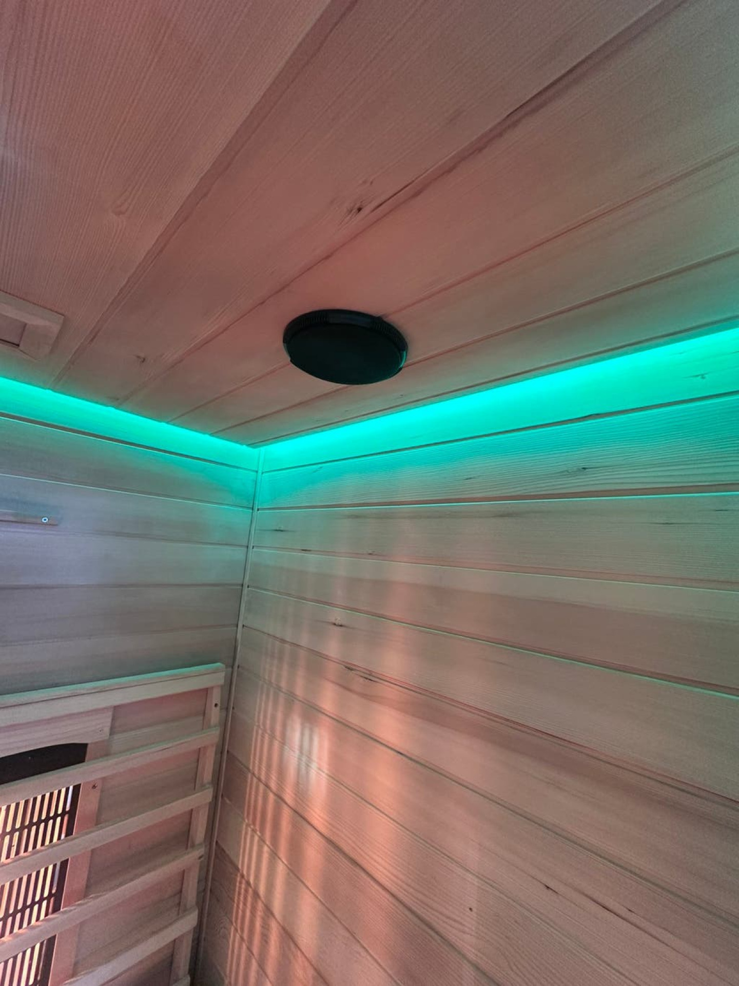 Combi Sauna | Full Spectrum | Hemlock | 120x100 | 3,5kW Vega | BZKWQ galerijafbeelding 1