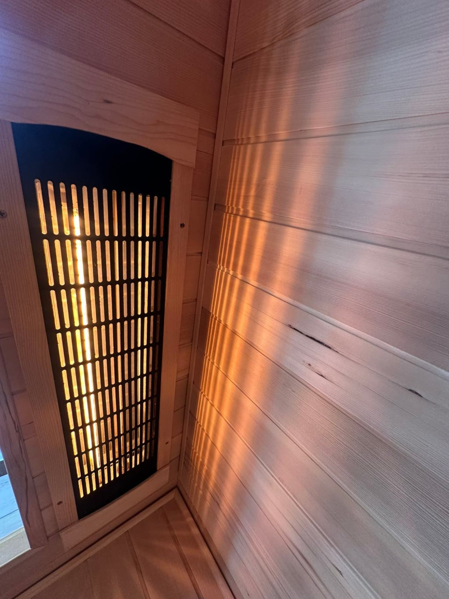 Combi Sauna | Full Spectrum | Hemlock | 120x100 | 3,5kW Vega | BZKWQ galerijafbeelding 7