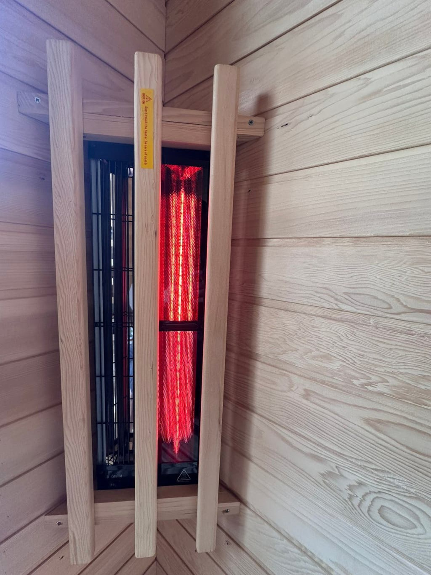 Combi Sauna | Duo Golf | Hemlock | 130 x 100 | 3,5kW Vega | DXFHH galerijafbeelding 4