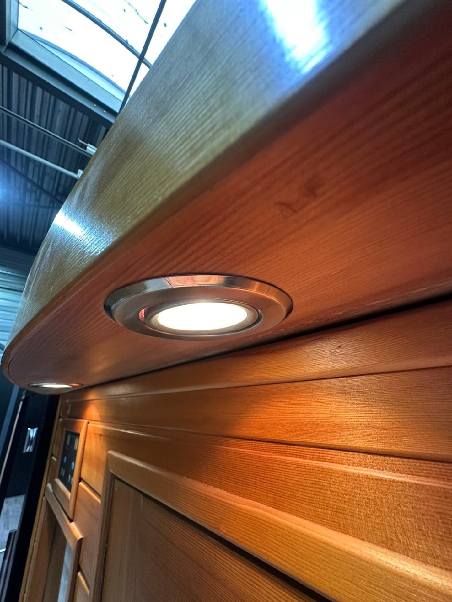 Combi Sauna | Lange Golf | Hemlock | 140x110 | 3,5kW Vega | 7MDZE galerijafbeelding 6