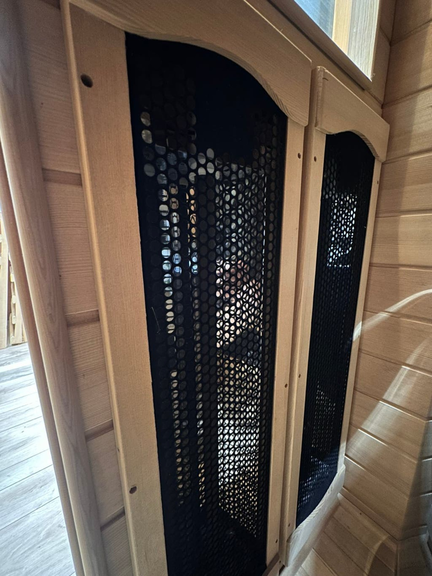 Combi Sauna | Lange Golf | Hemlock | 140x110 | 3,5kW Vega | 7MDZE galerijafbeelding 8
