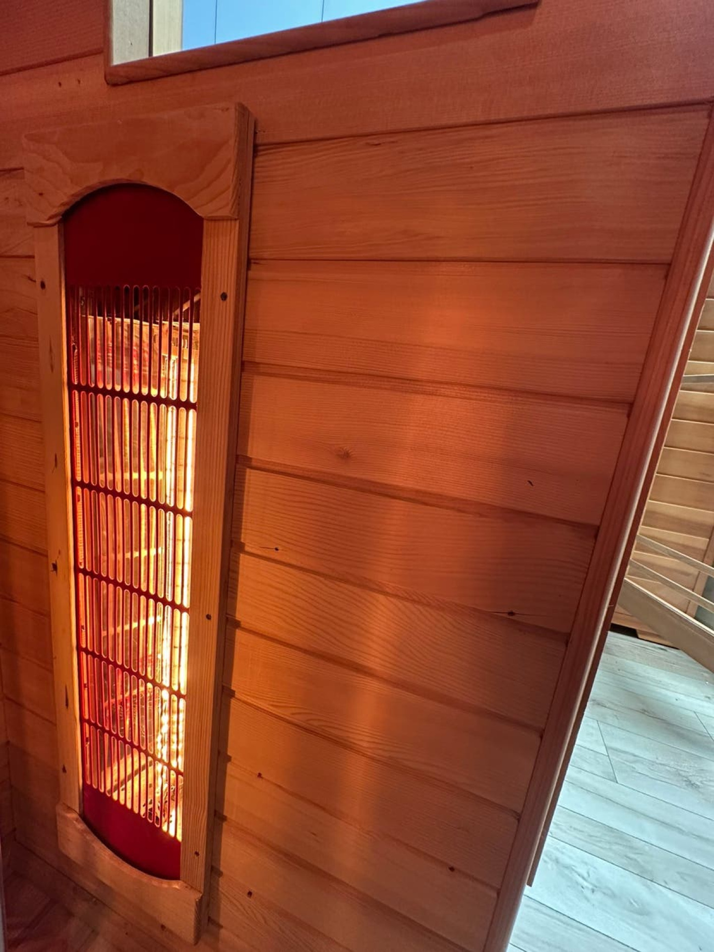 Combi Sauna | Full Spectrum | Hemlock | 155x110 | 3,5kW Vega | BCPJK galerijafbeelding 8