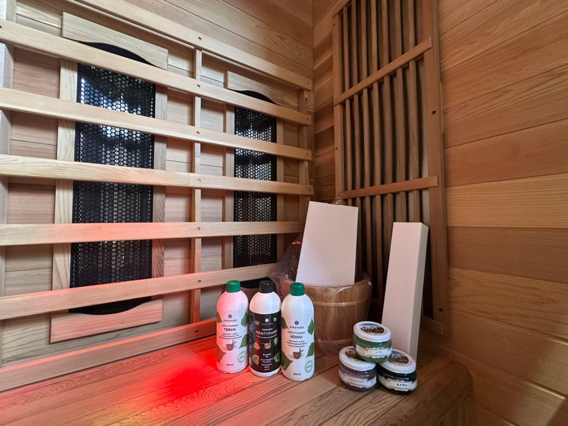 Combi Sauna | Lange Golf | Hemlock | 140x110 | 3,5kW Vega | VTSGU galerijafbeelding 5