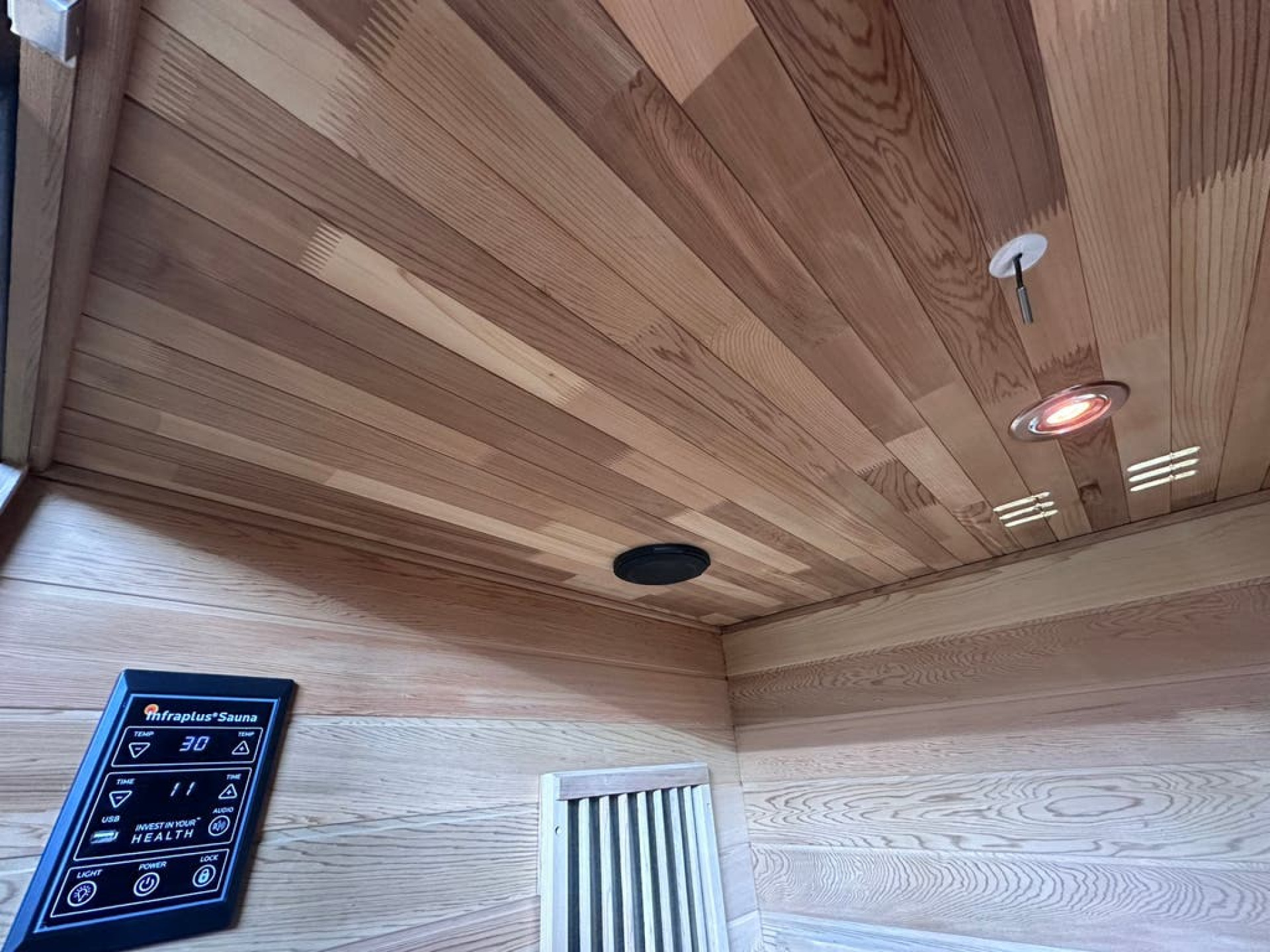 Combi Sauna | Lange Golf | Hemlock | 140x110 | 3,5kW Vega | VTSGU galerijafbeelding 10