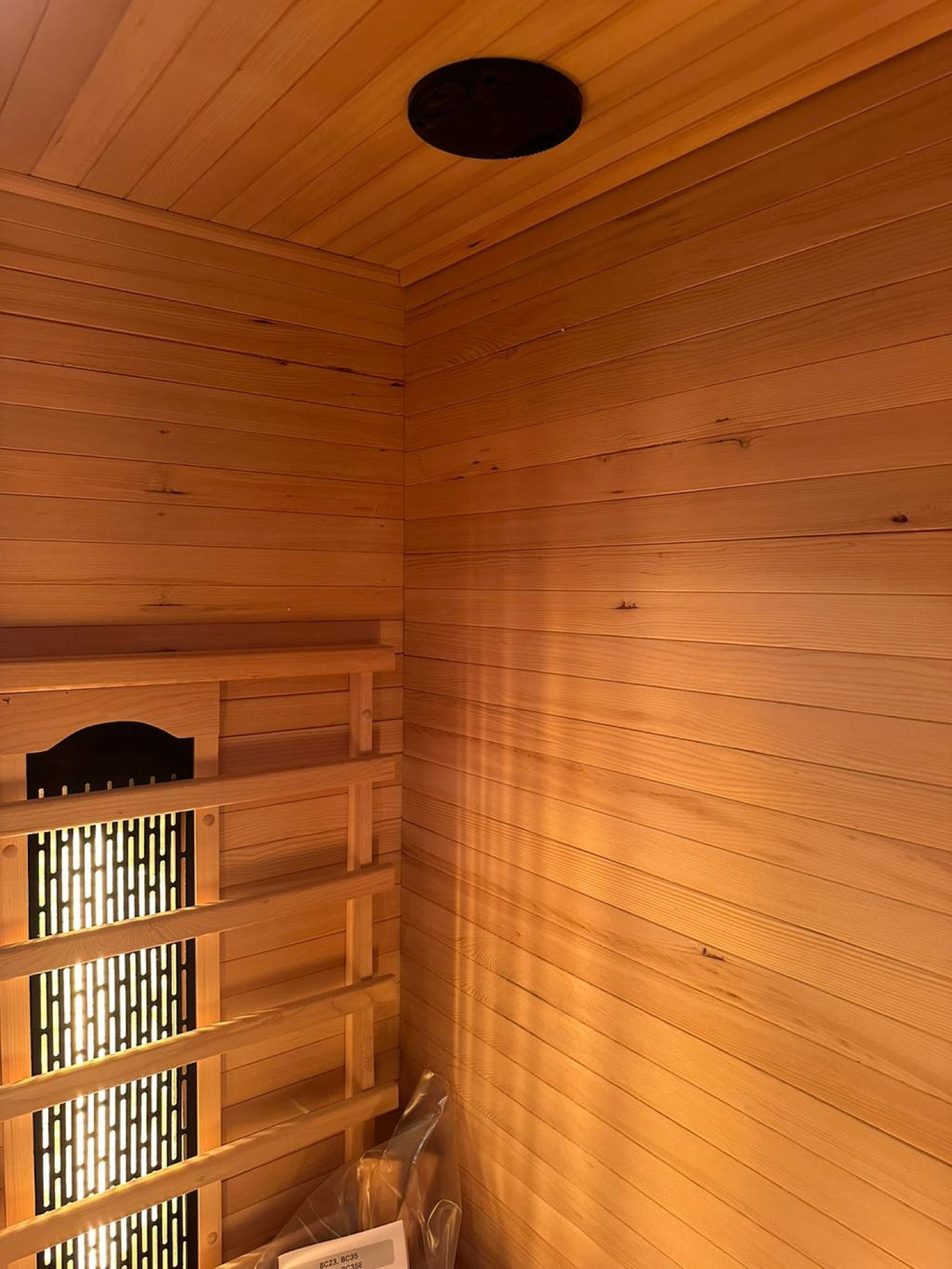 Combi Sauna | Full Spectrum | Hemlock | 120x100 | 3,5kW Vega | RH4MX galerijafbeelding 9