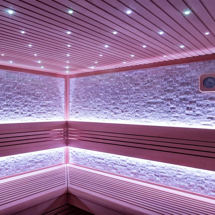 Finse Sauna | Hemlock | 180x180 | 9kW Cilindro | R6656P2 galerijafbeelding 8