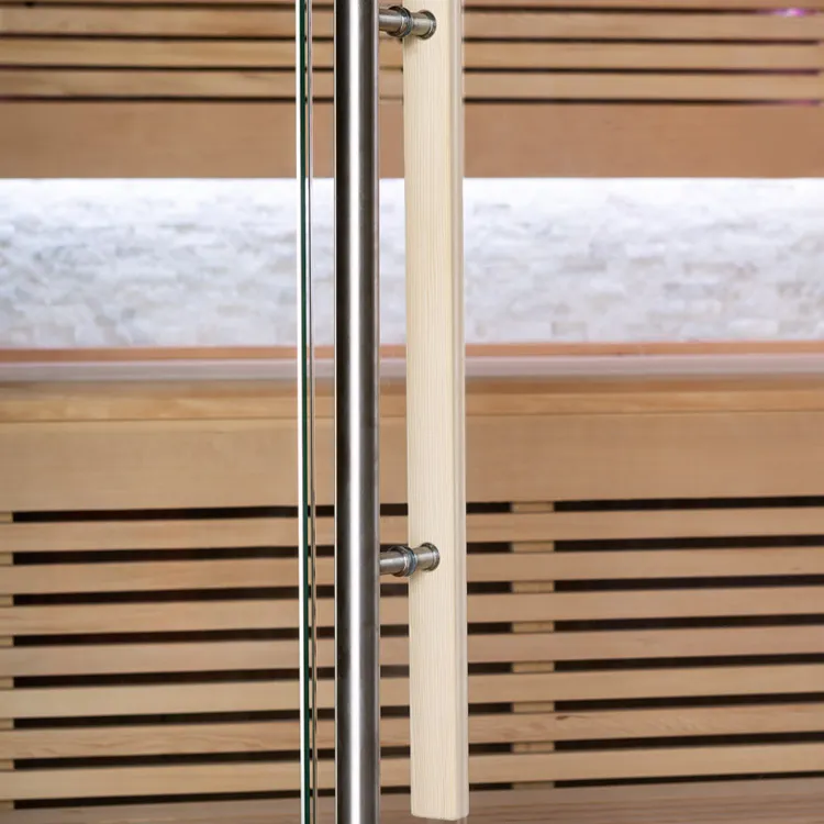 Finse Sauna | Hemlock | 180x180 | 9kW Cilindro | R6656P2 galerijafbeelding 9