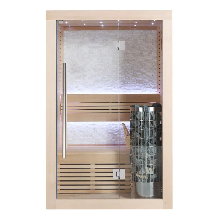 Finse Sauna | Hemlock | 120x105 | 6.8kW Cilindro | R6658P4 galerijafbeelding 7